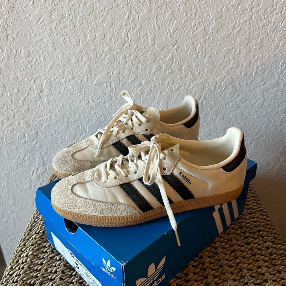 Adidas Samba OG Sneakers in Black and White
